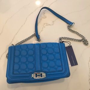 Blue Rebecca Minkoff purse in PERFECT CONDITION